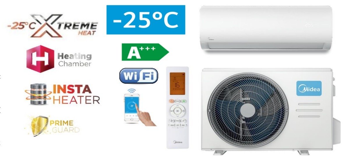MIDEA XTREME HEAT (3,5 - 4,2 kW) - Image 3