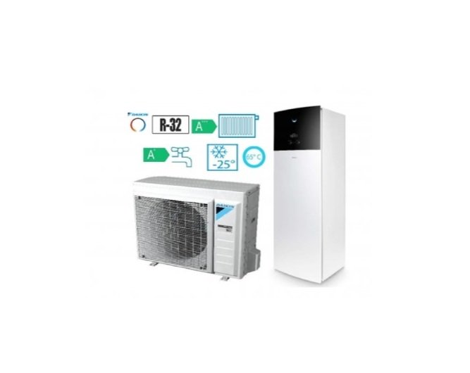 aikin ALTHERMA 3 su integruotu boileriu 180L (9,37kW)