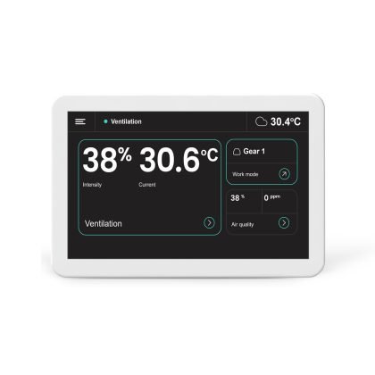LCD SimpleTouch pultas su WiFi ir Bluetooth baltas