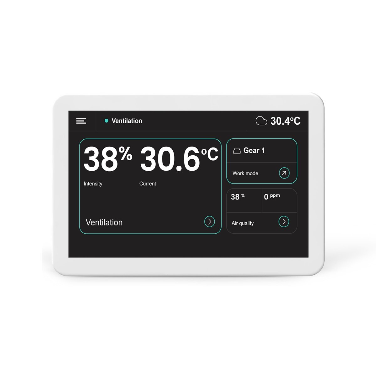 LCD SimpleTouch pultas su WiFi ir Bluetooth baltas