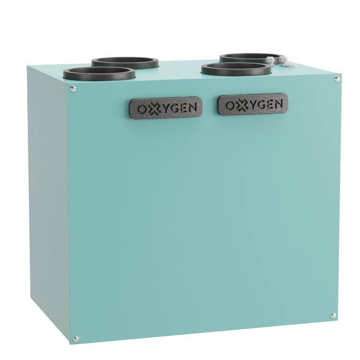 OXYGEN entalpinis sieninis rekuperatorius EASY V500E su CO2 davikliu