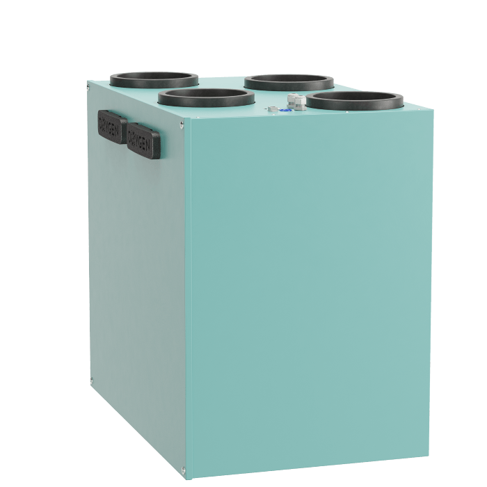 OXYGEN entalpinis sieninis rekuperatorius EASY V500E su CO2 davikliu