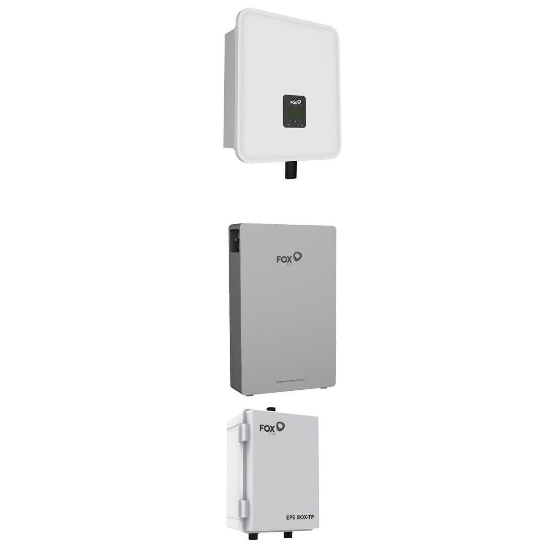 Foxess 5,18 kW kaupiklio ir inverterio rinkinys