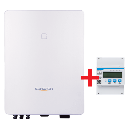 Sungrow SH10RT inverteris (10 kW, trijų fazių, hibridinis) + DTSU666 Smart Meter