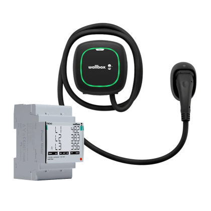 Wallbox Pulsar Max (22kW, Type2, 5m) + išmanus skaitiklis (komplektas)