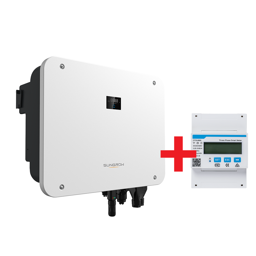 Sungrow SH25T inverteris (25 kW, trijų fazių, hibridinis) + DTSU666-20 Smart Meter