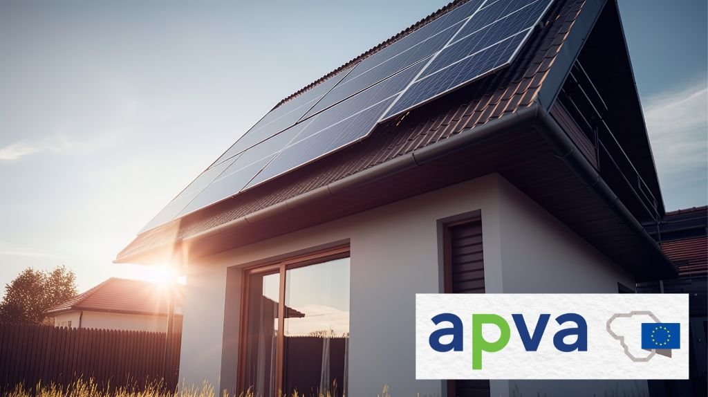 apva parama saules elektrinems ir kaupikliams 2026