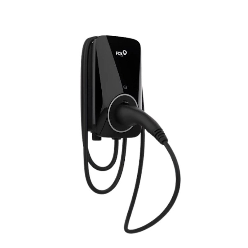Elektromobilių įkrovimo stotelė FoxESS A022KP1-E-2-WO (22 kW)
