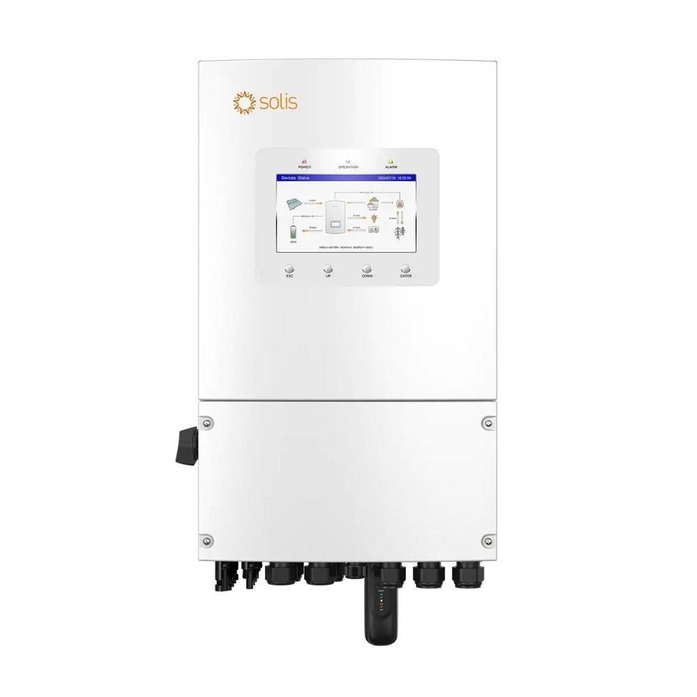 Solis vienfazis hibridinis inverteris S6-EH1P5K-L-PLUS (5 kW)