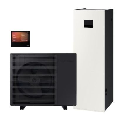 Samsung EHS Split ClimateHub AI Home (9 kW) su integruota vandens talpa 200L (AE090CXEDGG/EU)
